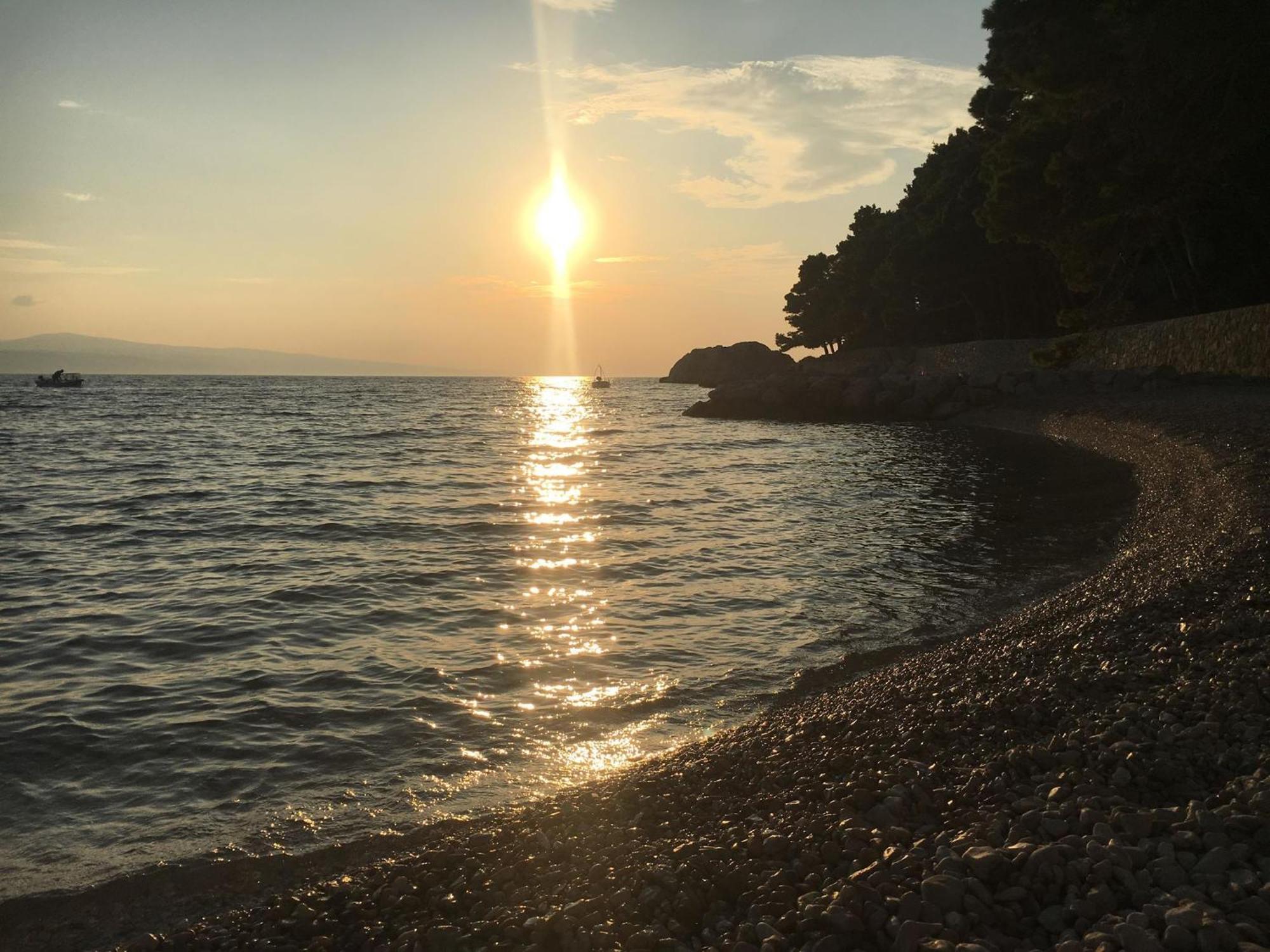 Adria Croatica Apartman Lokva Rogoznica Kültér fotó